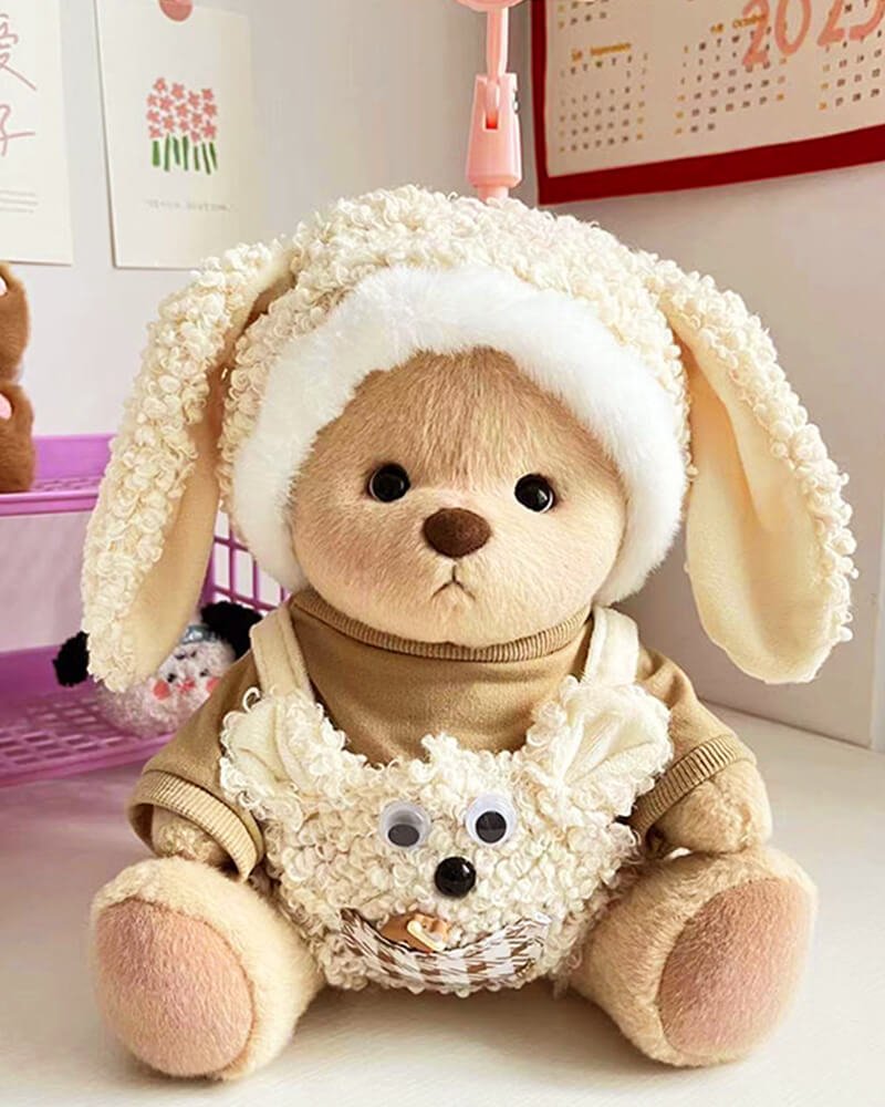 PuffyHug™ Uzun Kulaklı Bunny Puffy Kostümü - Puffy Hug Türkiye