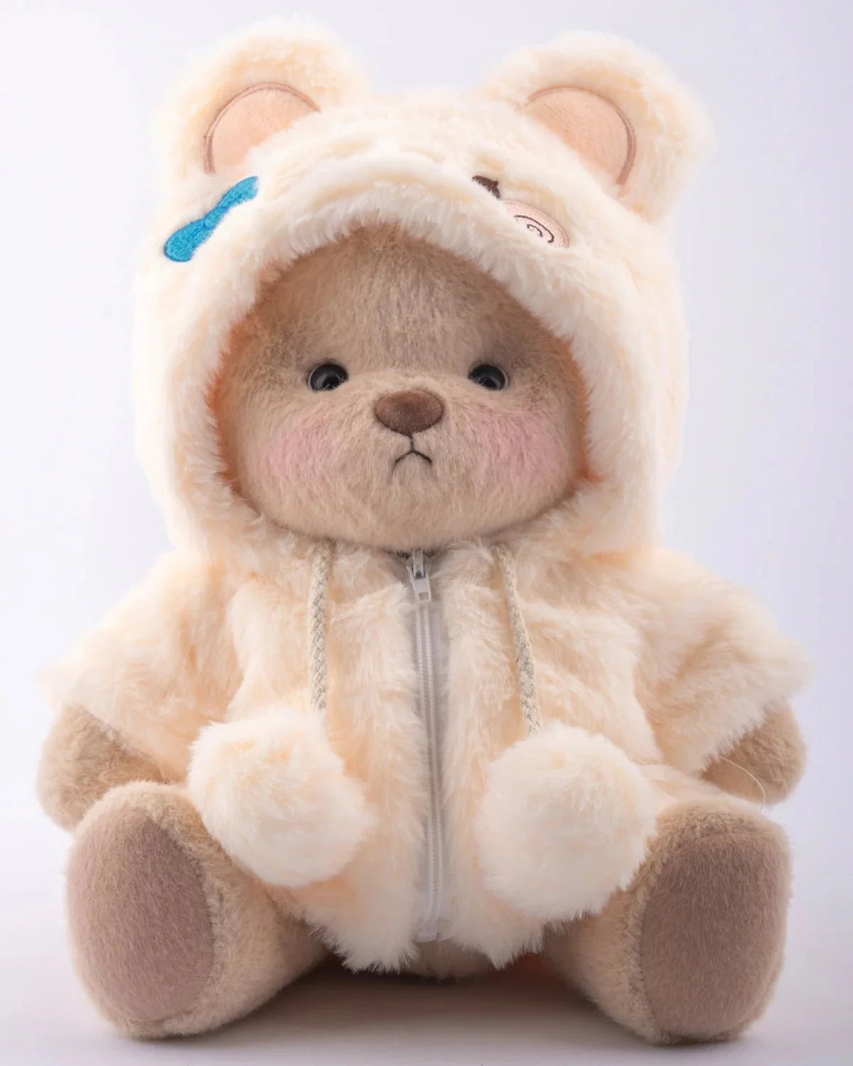 PuffyHug™ Krem Bunny Puffy Kostümü - Puffy Hug Türkiye