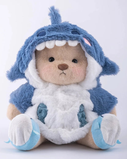 PuffyHug™ Mavi Shark Puffy Kostümü - Puffy Hug Türkiye