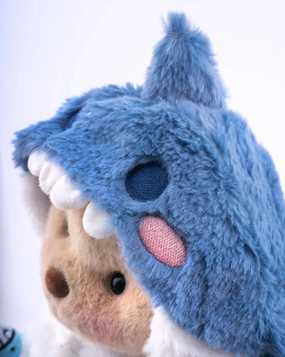 PuffyHug™ Mavi Shark Puffy Kostüm - Puffy Hug Türkiye