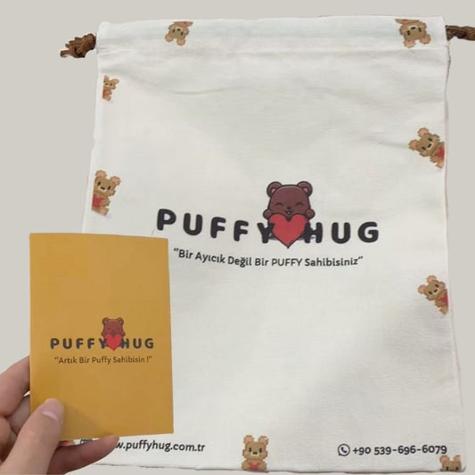 PuffyHug™ Yaz Koleksiyonu Özel Çanta + Not Kartı - Puffy Hug Türkiye