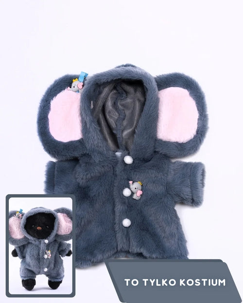 Kostium PuffyHug™ Fluffy Elephant
