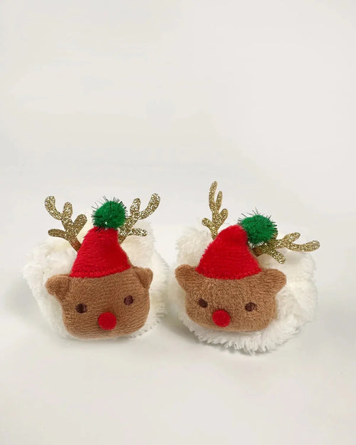 PuffyHug™ Yılbaşı Geyik Ayakkabı - Puffy Hug Türkiye